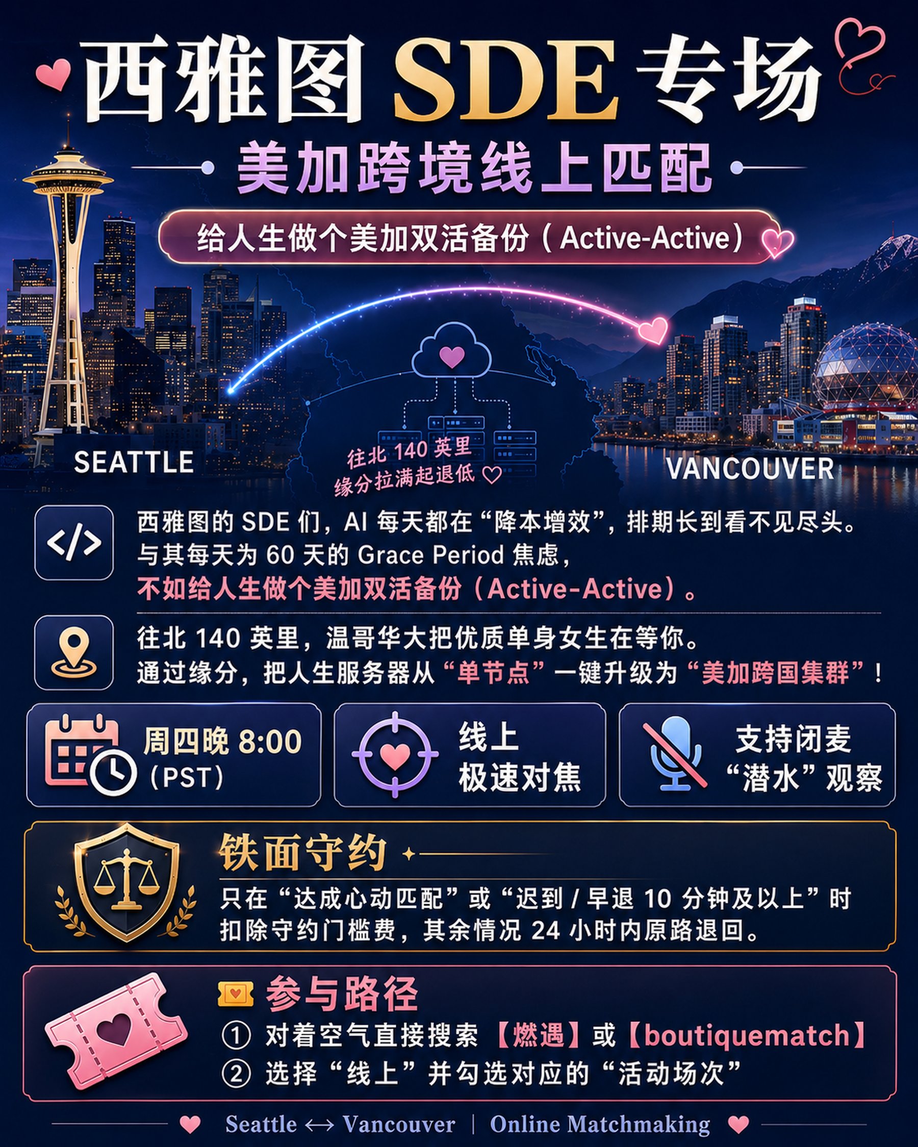 Online Matchmaking Event - Sept 3